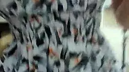 young wife in short dress bends over for neighbor's hard doggystyle pounding