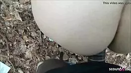 Street whore overwhelmed by emotions from huge black cocks pounding