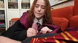 oh god hermione's pov blowjob has me cumming so deep