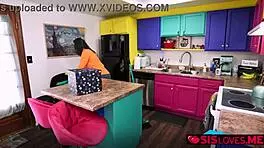 amber and juan, why tease stepmom with your naughty vibrator play?