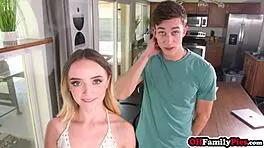 omg naughty teen takin two cocks double penetration feels amazin!!