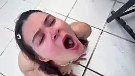 russia argentina sluts swap cocks in toilet cum bath humiliation