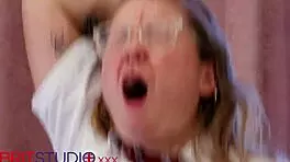 hot 18 year old student rae films first porn fuck