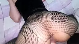 Latina Schoolgirl Sucks Huge Cock