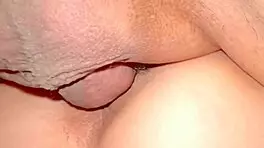 close-up amateur milf's wet pink pussy 232 days post-virginity throbs with homemade desire