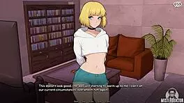 Bunkered Deep with Cute Femboy's Petite Cock and Tits