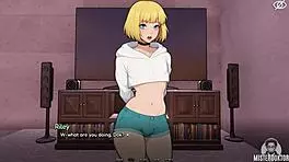 femboy milf with small tits masturbates hardcore using toys and handjob