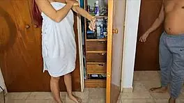 mexican big ass teen dominates landlord with hot anal pounding