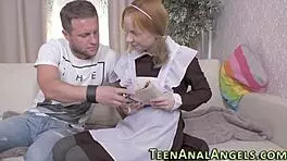 you love watching my tight ass get destroyed by that monster cock doggystyle? 🍑💥