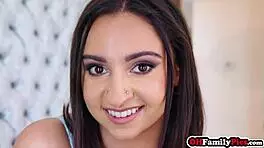 Hailey rose's huge tits bounce wildly in halloween cowgirl ride!