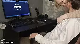 Baby, forget porn—my pregnant lips wrap your cock for that deep blowjob!