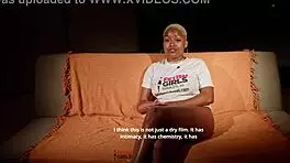 interviewing cute brazilian vicky menage shaved pussy casting