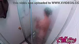 Shower soapy fuck with horny daniela melo sofija jimenez lara croft