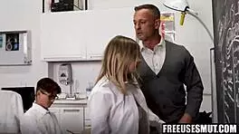 petite teen freeused hard right in front of shocked classmates 😈🔥