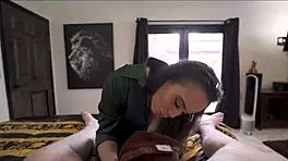 finally my latina milf gives up that curvy ass for creampie ride 😏🔥