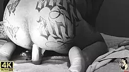 Watch Famous Singer Pound Pussy with Massive Vaginal Toy!