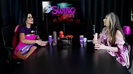 i blew two cocks showed my pussy tits!