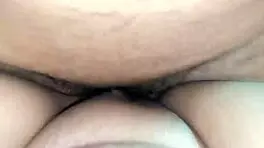Latina's huge pussy gets pounded missionary style