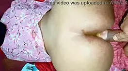 Hot Indian babe takes rough ass pounding with Hindi moans 🔥🍑💦