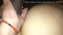 latina milf's tight ass stretched solo for black lover's cumshot