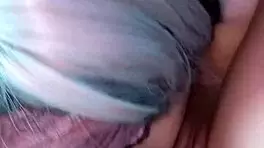 Hot wife devours friend's wet pussy in amateur threesome creampie