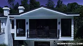 Mellanie Monroe, Laney Grey and Chloe Surreal share scorching hot lesbian kissing and fingering orgy