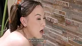 WHAT HAPPENS WHEN CUTE ASIAN CHEER CAPTAIN MEETS BLACK MANAGER IN SHOWER?