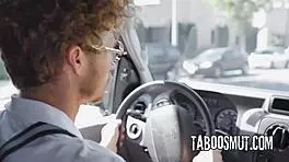 bus driver joins vr orgy licking petite teen sluts in uniform