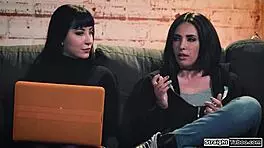 probation officer licks while we kiss pussy