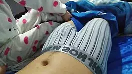 brazilian big ass rides inexperienced cock to quick creampie