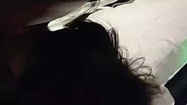 amateur girl in red miniskirt devours cock with hungry blowjob and creampie finish