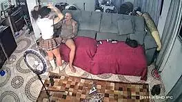 security camera catches live couple fucking outdoors