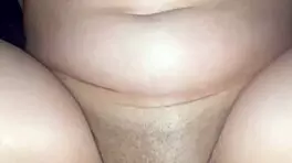 Tattooed petite brazilian housewife with small waist gets bedroom creampie from huge cock pounding