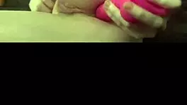 Horny British Coed's Webcam Squirting Solo Toy Play