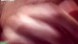 This petite 18yo babe's natural tits bounce wildly during their passionate kissing and sex session