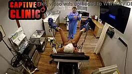 Naked latina patient gyno exam backstage blooper bondage clinic