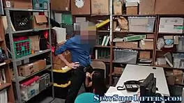 asian thief caught riding cops thick dick hard