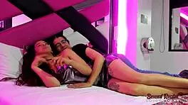 i make her cum hard until anger melts away in bed