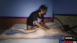 asian cutie massages big dick then blows & rides 🍆💦