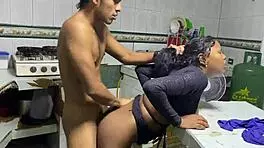 shower pounding my slutty stepsis hardcore doggystyle creampie