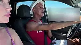 Alexey Panin Sugarnadya Busty Girlfriend Nudist Beach Romp San Diego