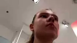 crazy public outdoor solo blonde big tits fingering orgasm close-up natural