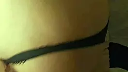 I rub my pussy with anal plug till explosive cum