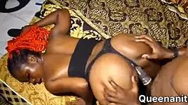 oh yeah fuck me slow with that big black cock i feel it deep in my wet asian pussy