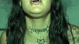 damn, this blue-eyed brunette gets pounded nonstop in the hotel room