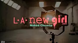 check out this radiant brunette showing off her sexy petite body on the sofa 😍👀