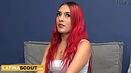 Amateur Redhead Rough Pussy Railed Casting