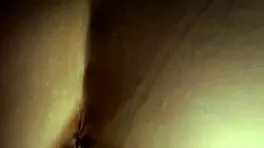 Big cock stretches extreme tight pussy in close-up doggystyle