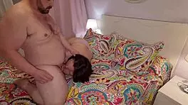 your big ass in panties begs for my cum deep in fat pussy