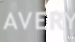 eager brunette teases in tight lingerie